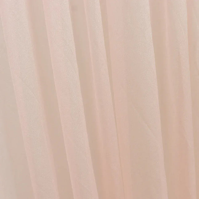 4 ft x 5 ft Sheer Chiffon Valance Curtain Backdrop Drapery Panel