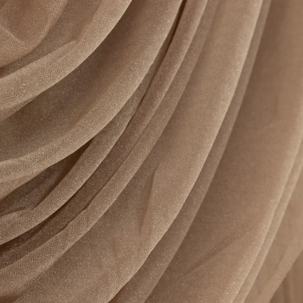 4 ft x 6 ft Sheer Chiffon Valance Curtain Backdrop Drapery Panel