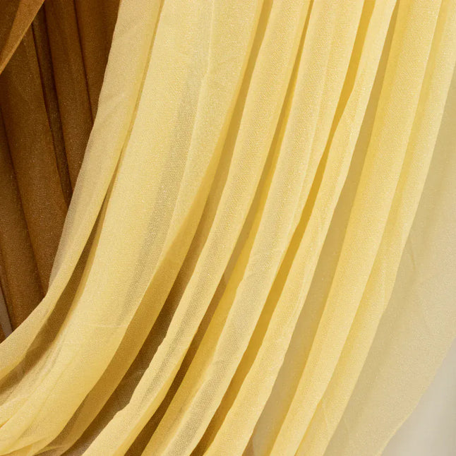 4 ft x 6 ft Sheer Chiffon Valance Curtain Backdrop Drapery Panel