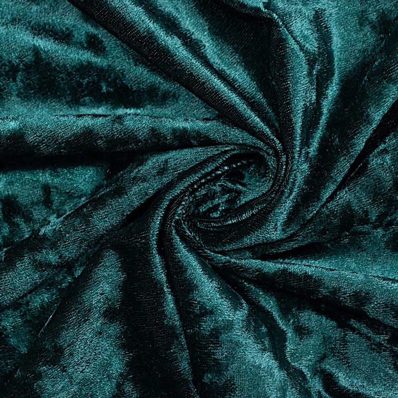 5 feet x 10 feet Crushed Velvet Backdrop Curtain 70% Blackout with Rod Pocket