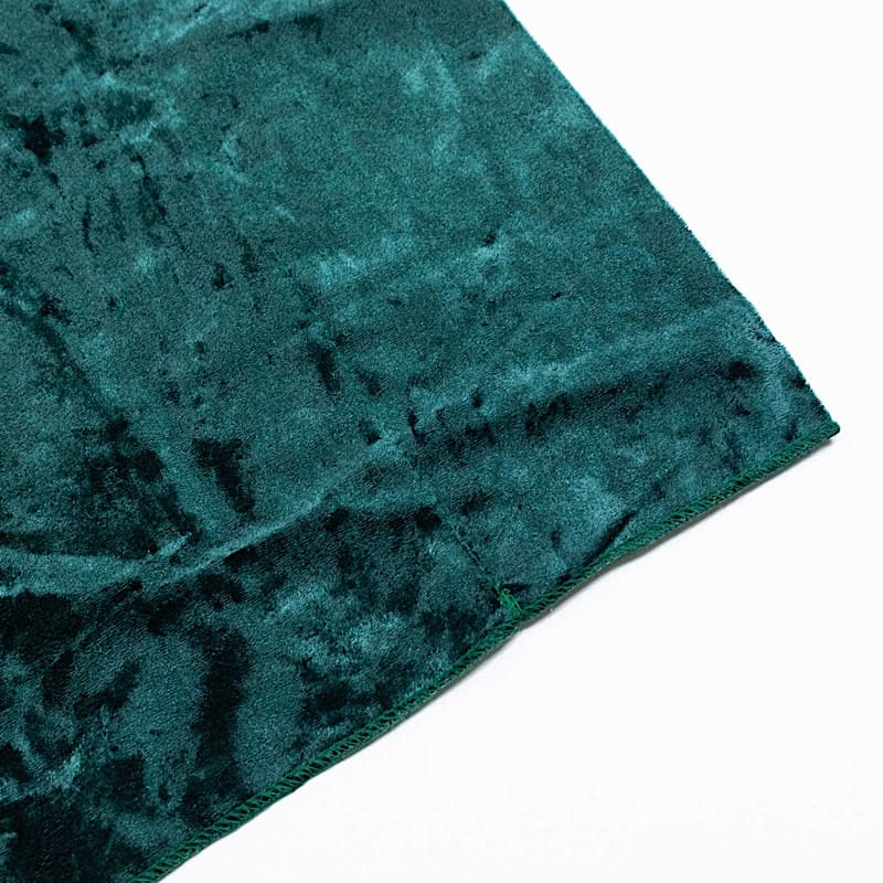 5 feet x 10 feet Crushed Velvet Backdrop Curtain 70% Blackout with Rod Pocket