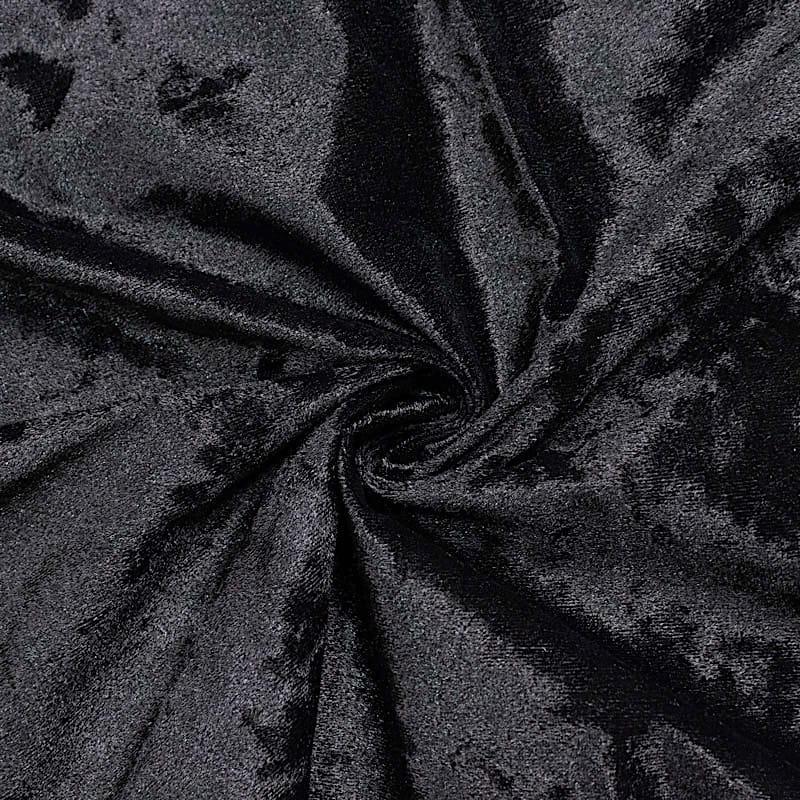 5 feet x 10 feet Crushed Velvet Backdrop Curtain 70% Blackout with Rod Pocket