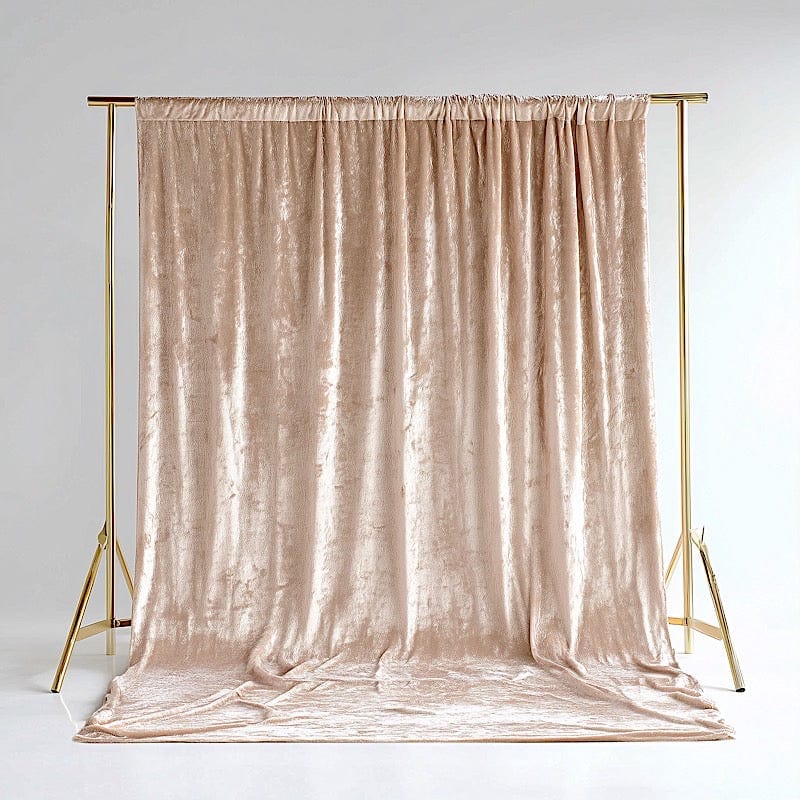5 feet x 12 feet Smooth Velvet Backdrop Curtain