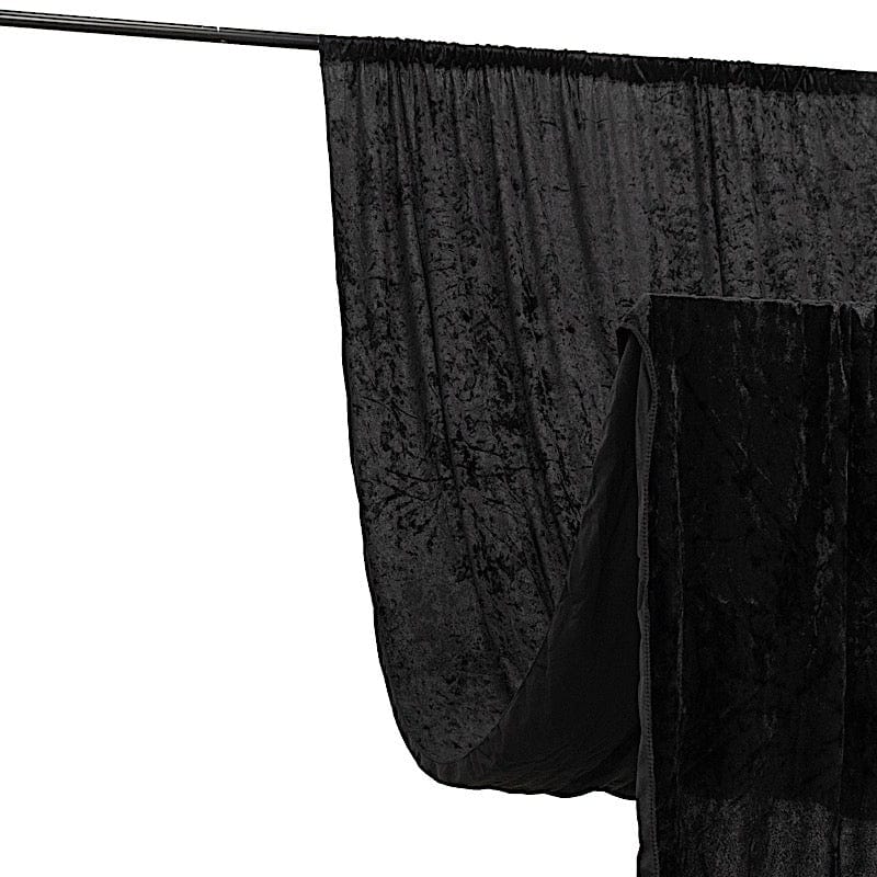 5 feet x 12 feet Smooth Velvet Backdrop Curtain