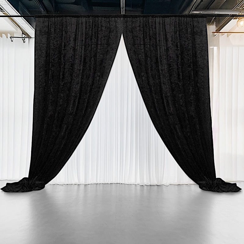 5 feet x 12 feet Smooth Velvet Backdrop Curtain