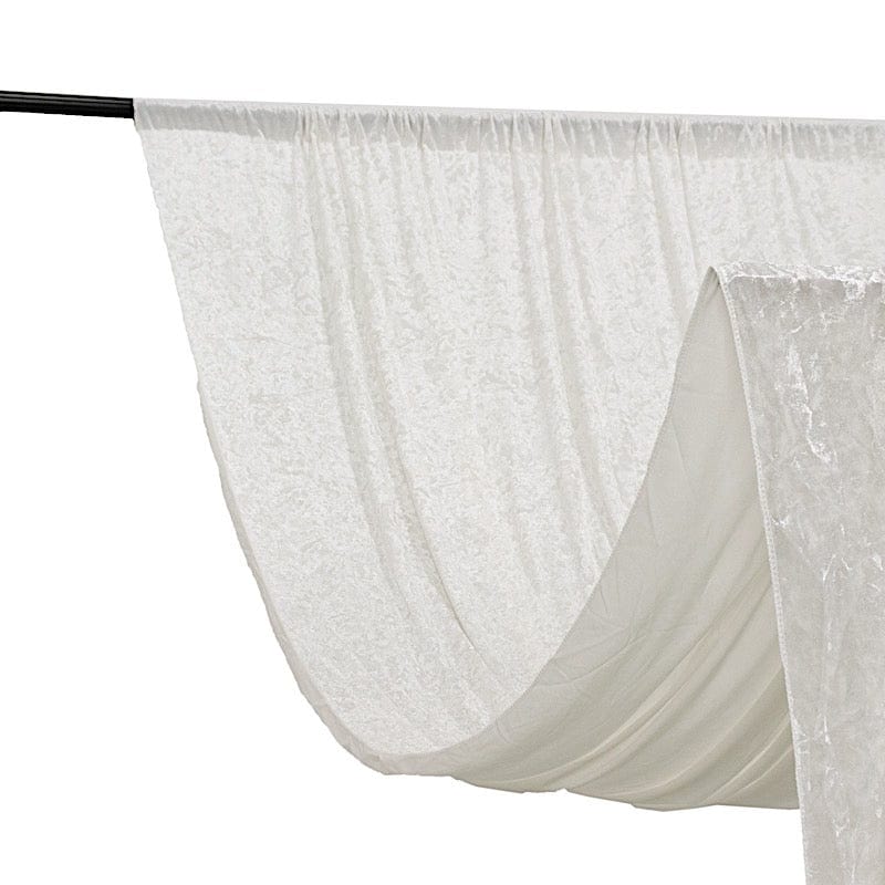 5 feet x 12 feet Smooth Velvet Backdrop Curtain