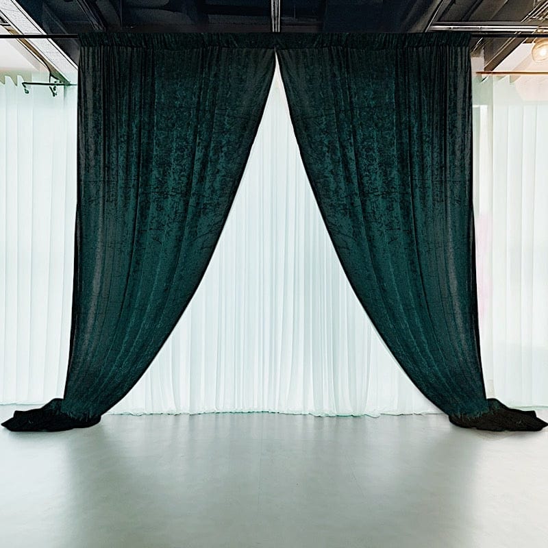5 feet x 12 feet Smooth Velvet Backdrop Curtain