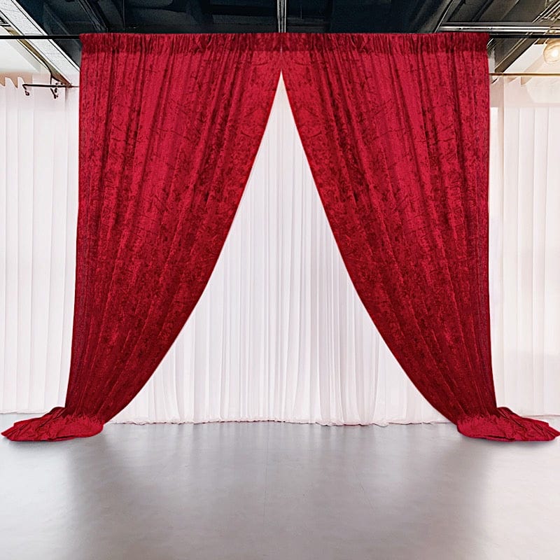 5 feet x 12 feet Smooth Velvet Backdrop Curtain