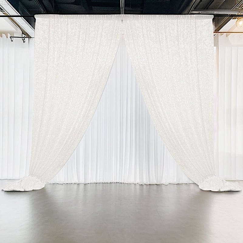 5 feet x 12 feet Smooth Velvet Backdrop Curtain