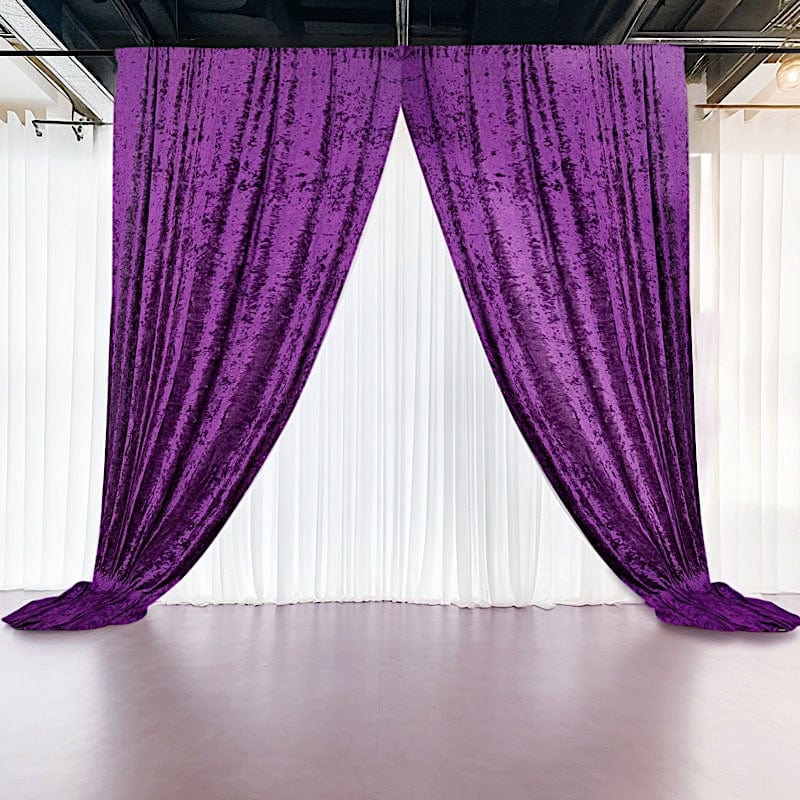 5 feet x 12 feet Smooth Velvet Backdrop Curtain