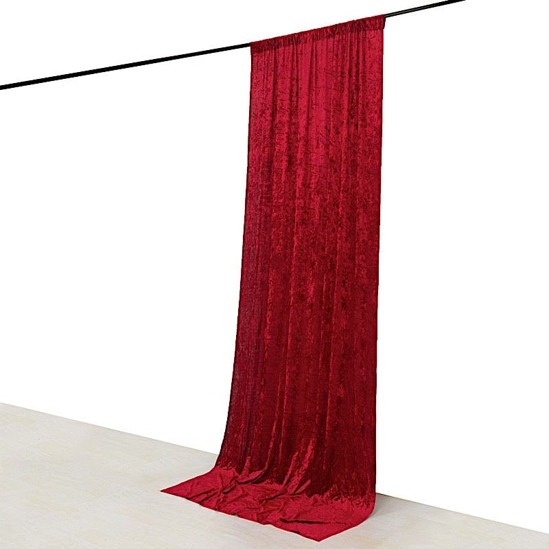 5 feet x 12 feet Smooth Velvet Backdrop Curtain