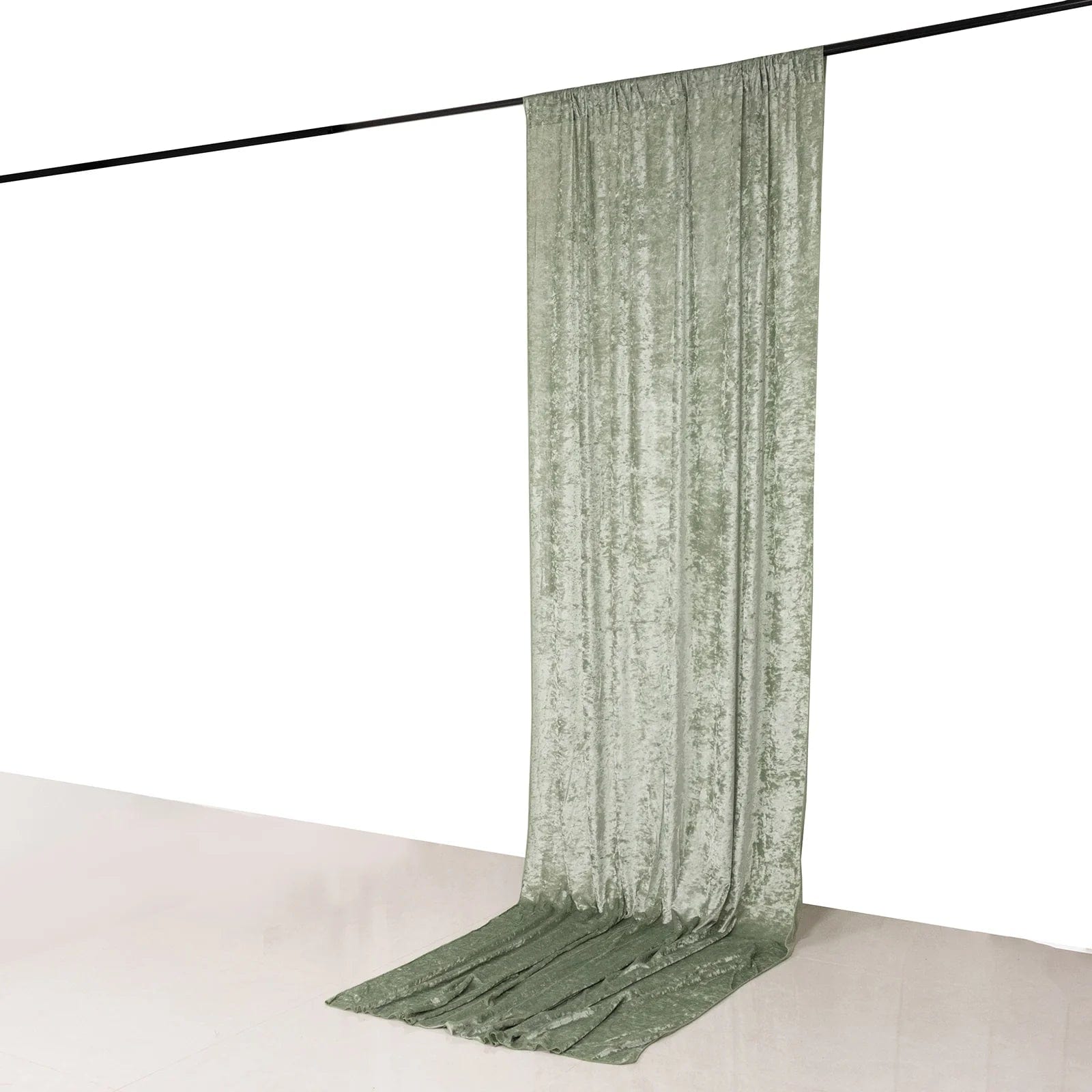 5 feet x 12 feet Smooth Velvet Backdrop Curtain