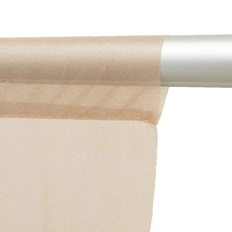 5 ft x 10 ft Wedding Arch Drape Backdrop Curtain Panel with Rod Pocket