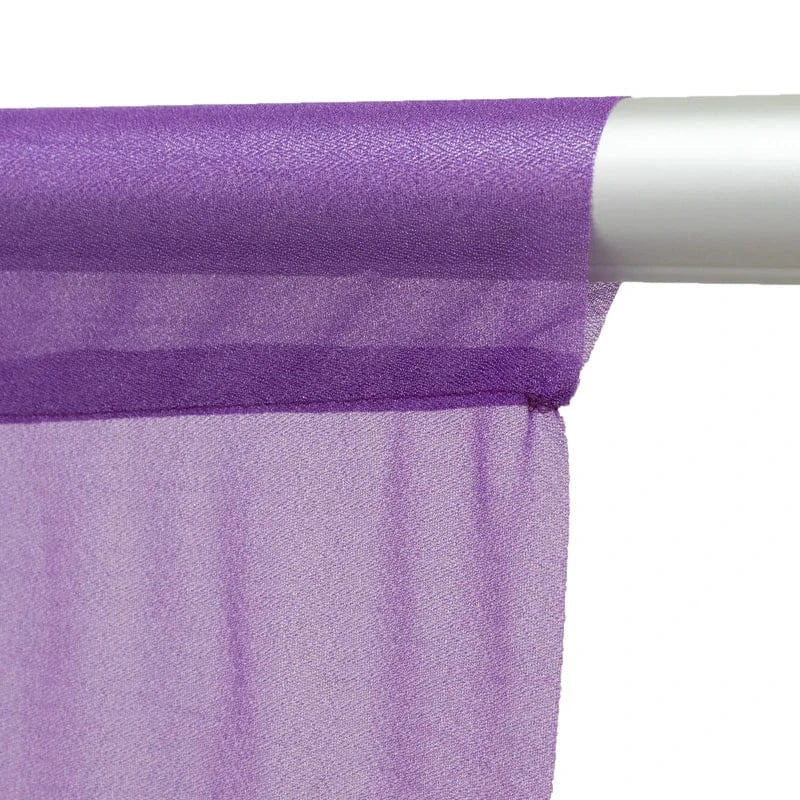 5 ft x 10 ft Wedding Arch Drape Backdrop Curtain Panel with Rod Pocket
