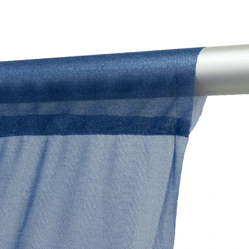 5 ft x 10 ft Wedding Arch Drape Backdrop Curtain Panel with Rod Pocket