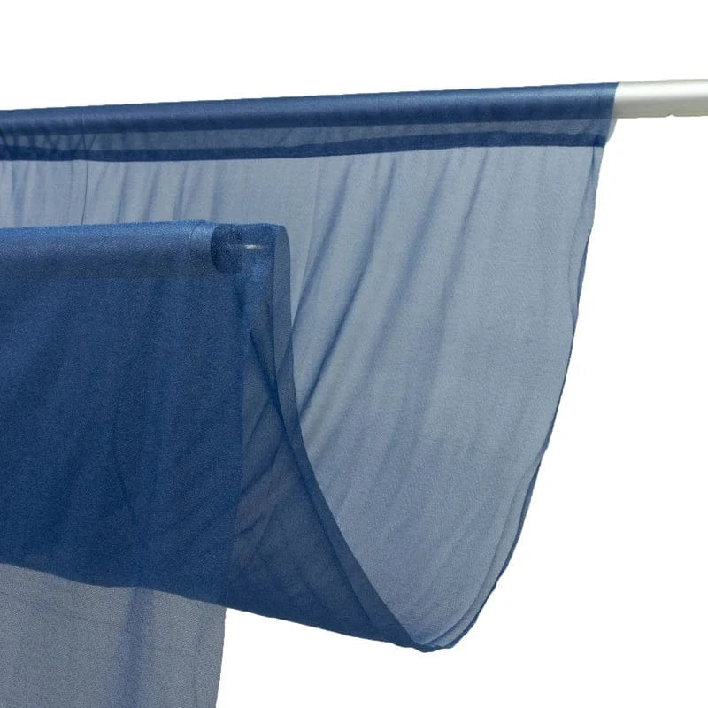 5 ft x 10 ft Wedding Arch Drape Backdrop Curtain Panel with Rod Pocket