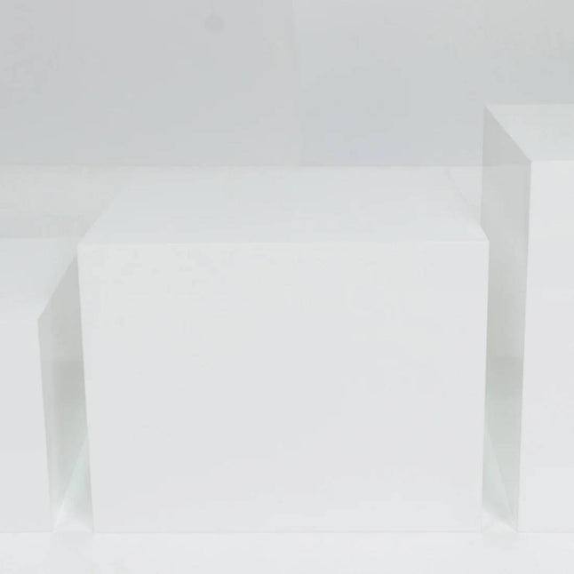 5 Acrylic Cake Risers Square Dessert Display Stands