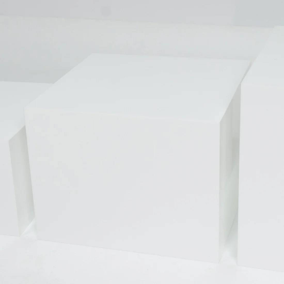 5 Acrylic Cake Risers Square Dessert Display Stands