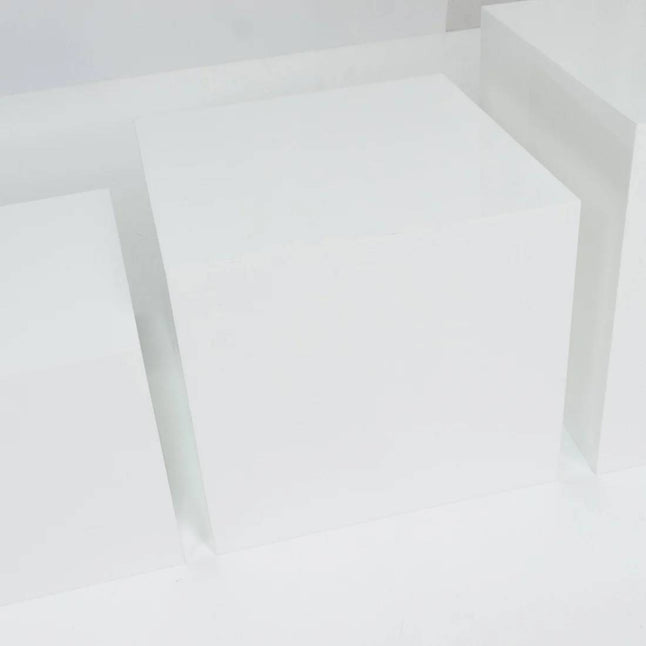 5 Acrylic Cake Risers Square Dessert Display Stands