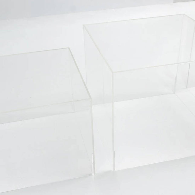5 Acrylic Cake Risers Square Dessert Display Stands