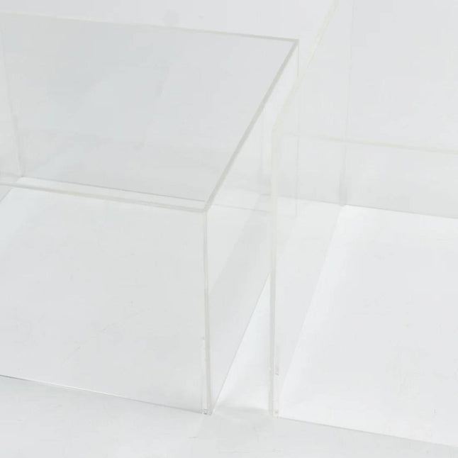 5 Acrylic Cake Risers Square Dessert Display Stands
