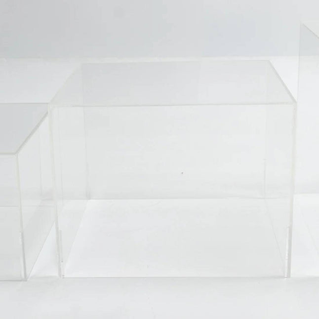 5 Acrylic Cake Risers Square Dessert Display Stands
