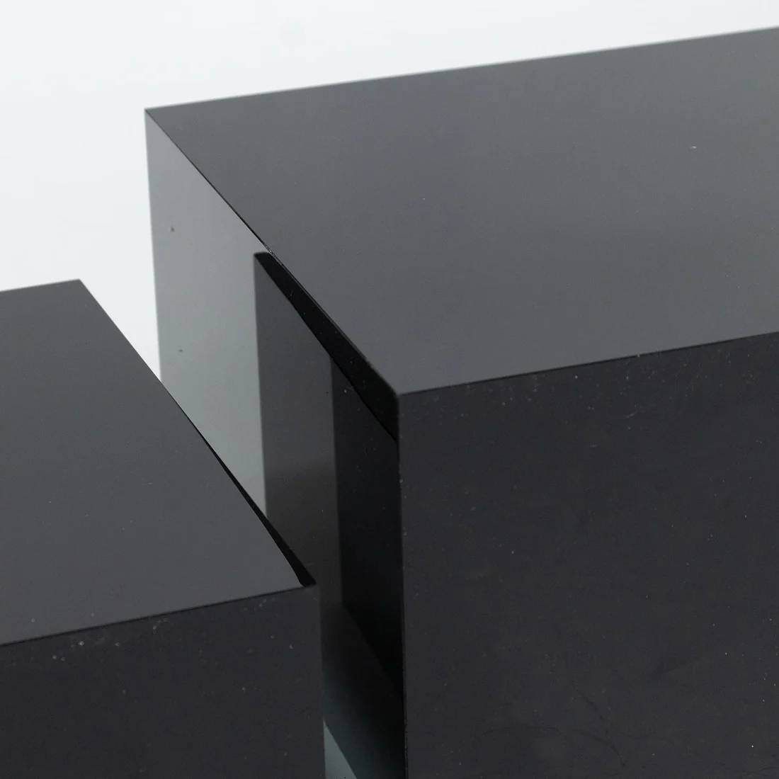 5 Acrylic Cake Risers Square Dessert Display Stands