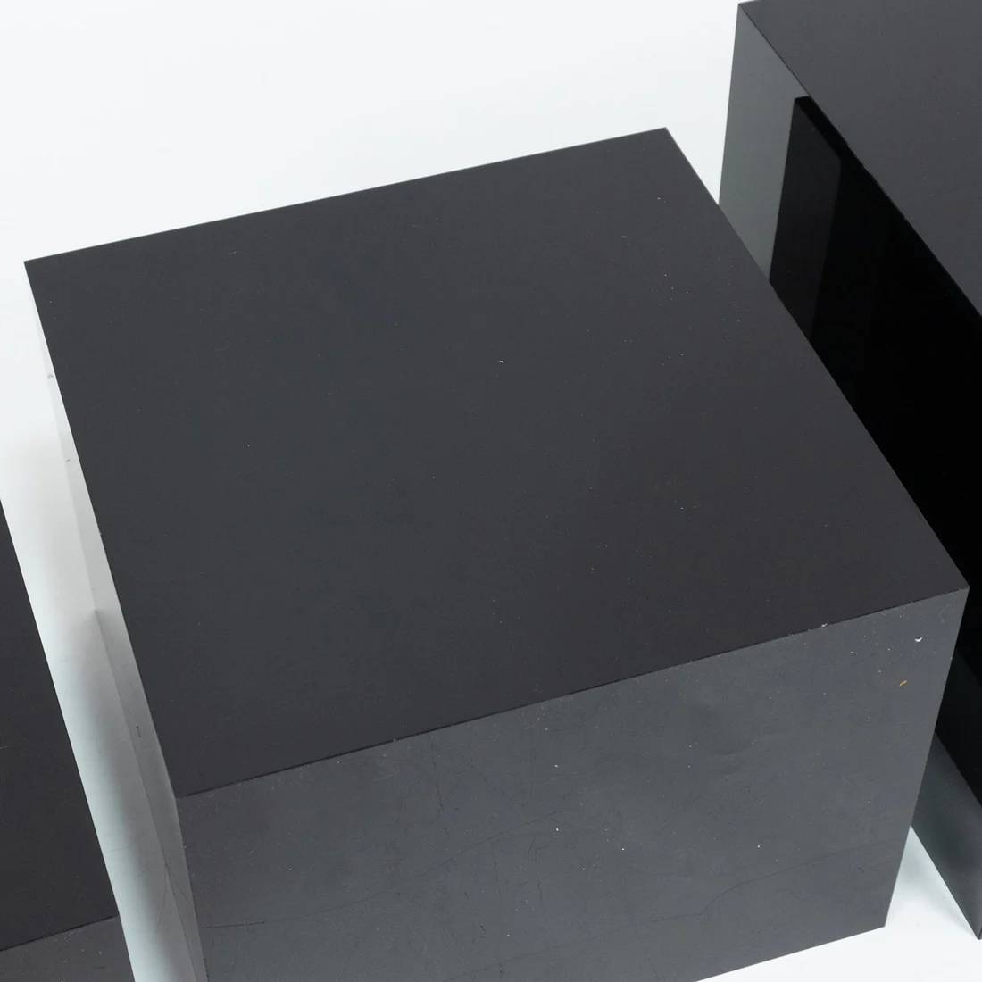 5 Acrylic Cake Risers Square Dessert Display Stands