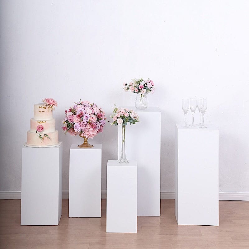Baretti Column Risers Wedding display stand | Beachweddingtips.com
