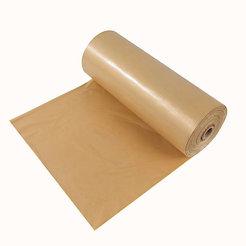 54x3600 in Disposable Plastic Table Cover Roll in a Cut-to-Size Box