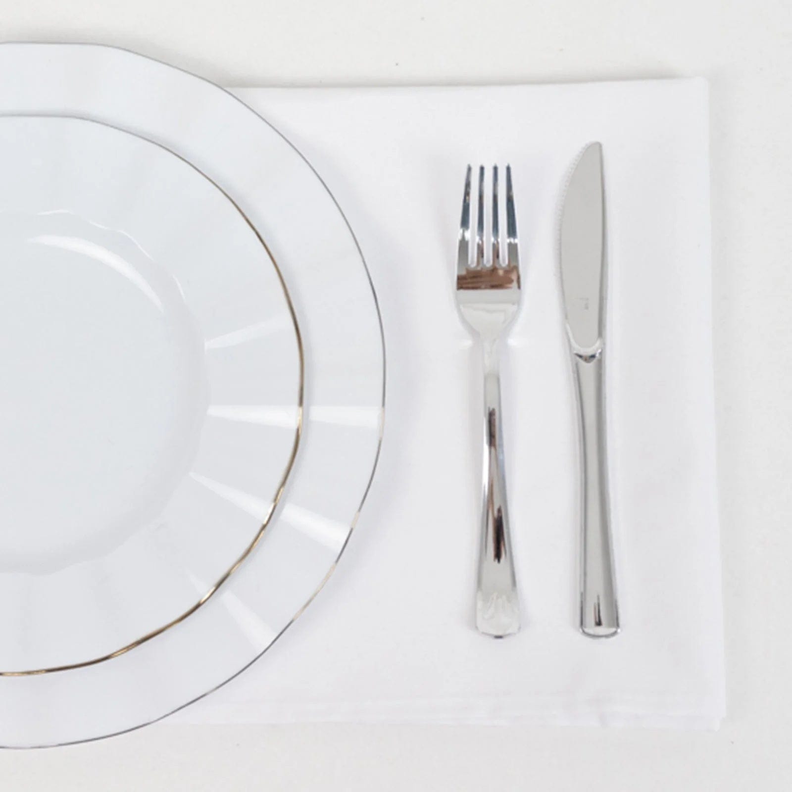 5 Cotton Blend 20x20 in Square Dinner Table Napkins