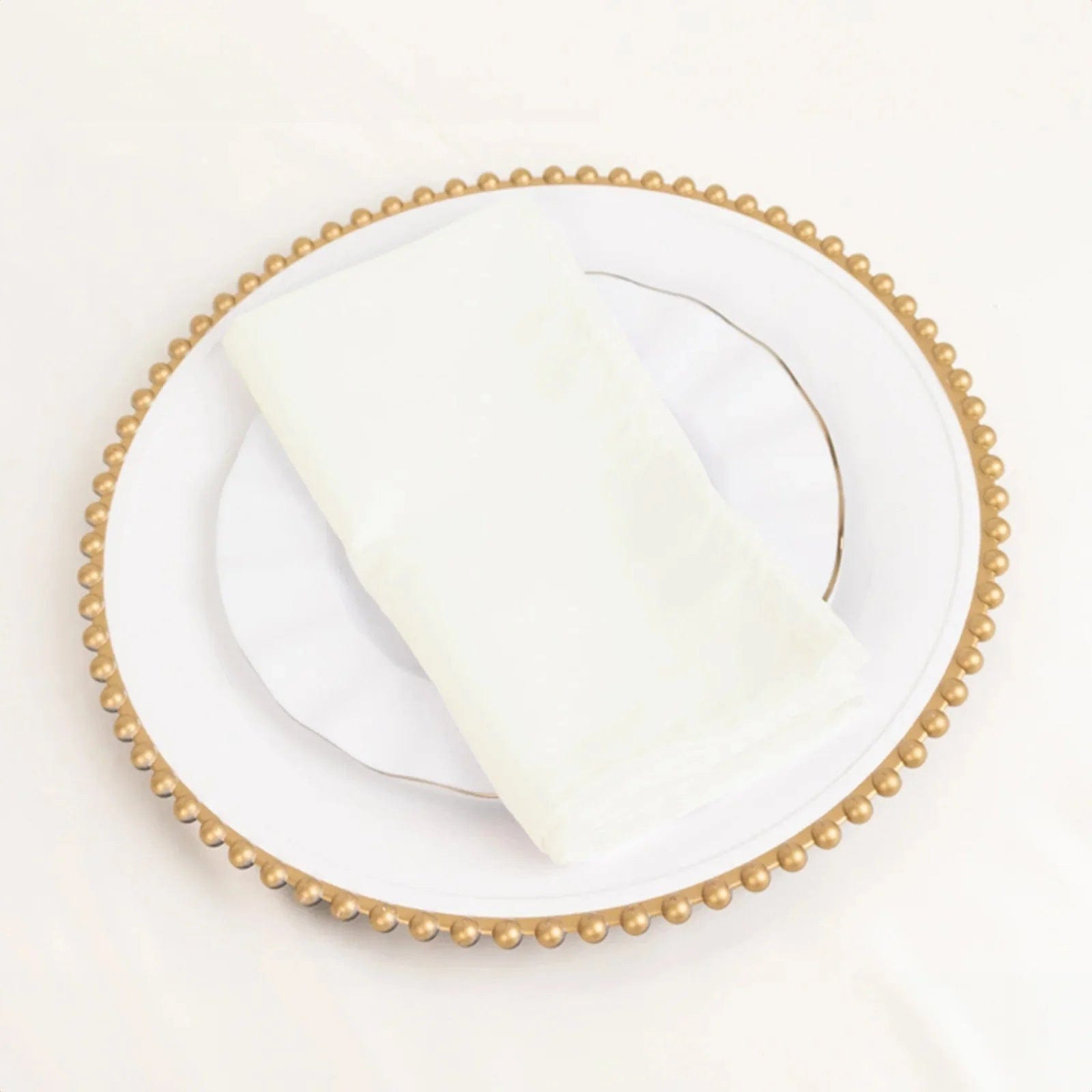 5 Cotton Blend 20x20 in Square Dinner Table Napkins