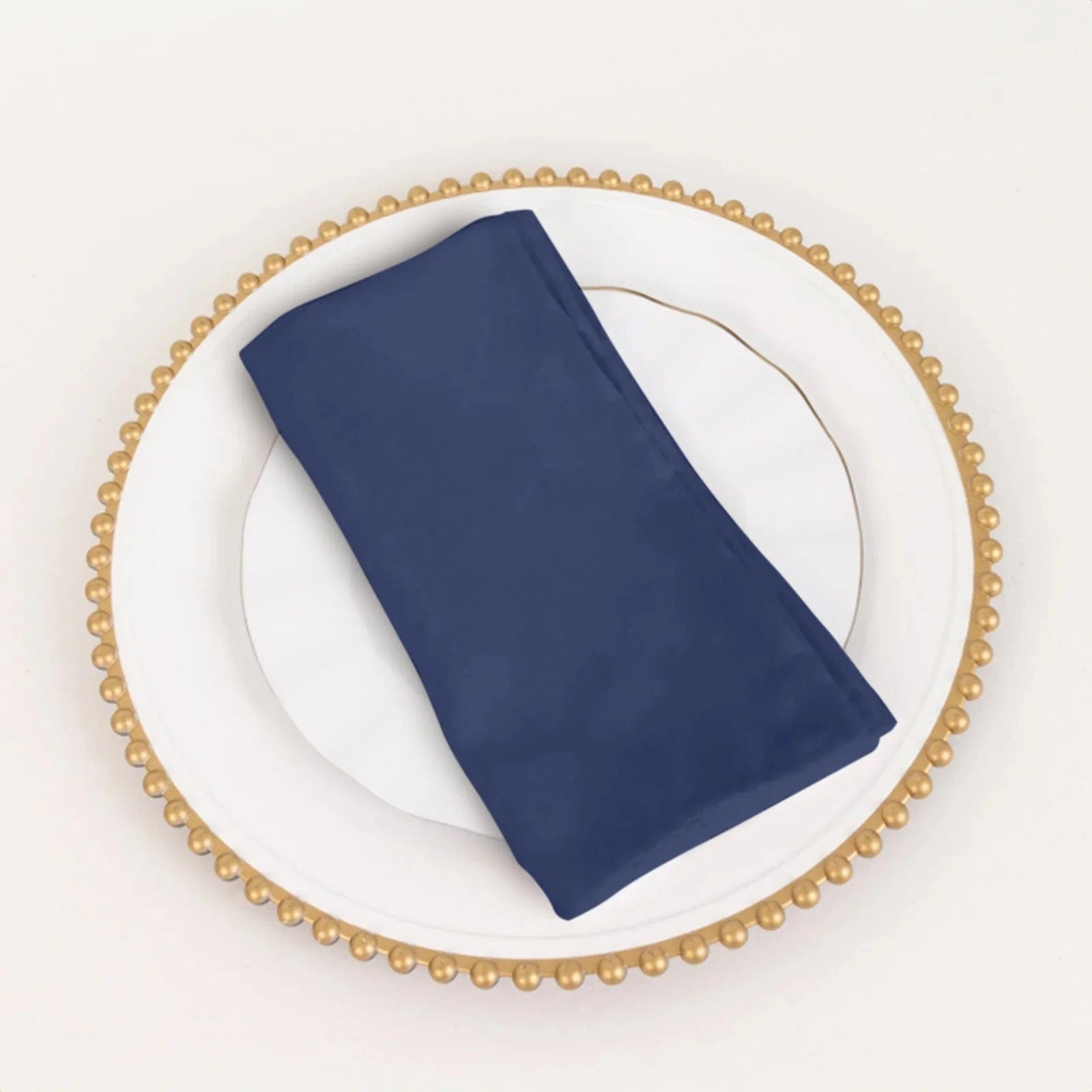 5 Cotton Blend 20x20 in Square Dinner Table Napkins