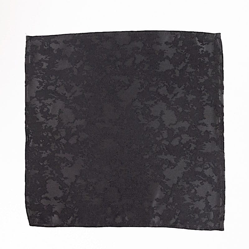 5 Pack 17x17 in Jacquard Cloth Napkins Abstract Watercolor Pattern