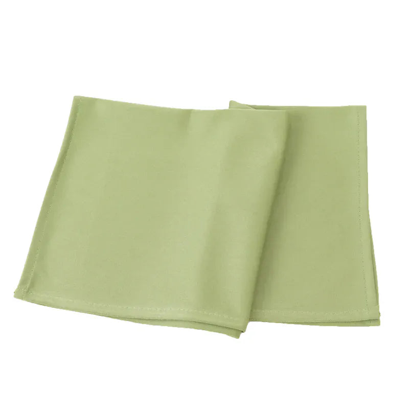 5 Pack 17x17 in Scuba Wrinkle-Free Reusable Cloth Napkins