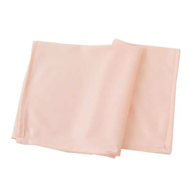 5 Pack 17x17 in Scuba Wrinkle-Free Reusable Cloth Napkins