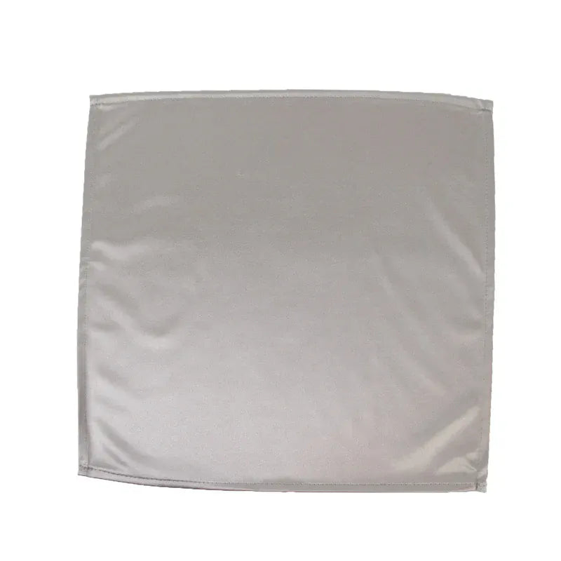 5 Pack 17x17 in Shimmer Scuba Wrinkle-Free Reusable Lustrous Napkins