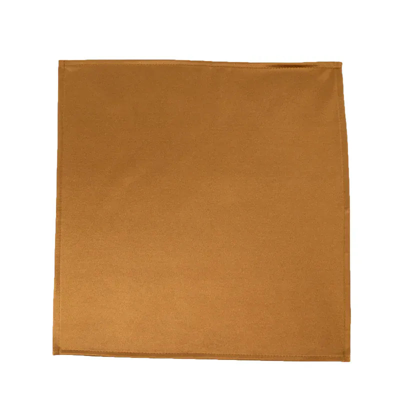 5 Pack 17x17 in Shimmer Scuba Wrinkle-Free Reusable Lustrous Napkins