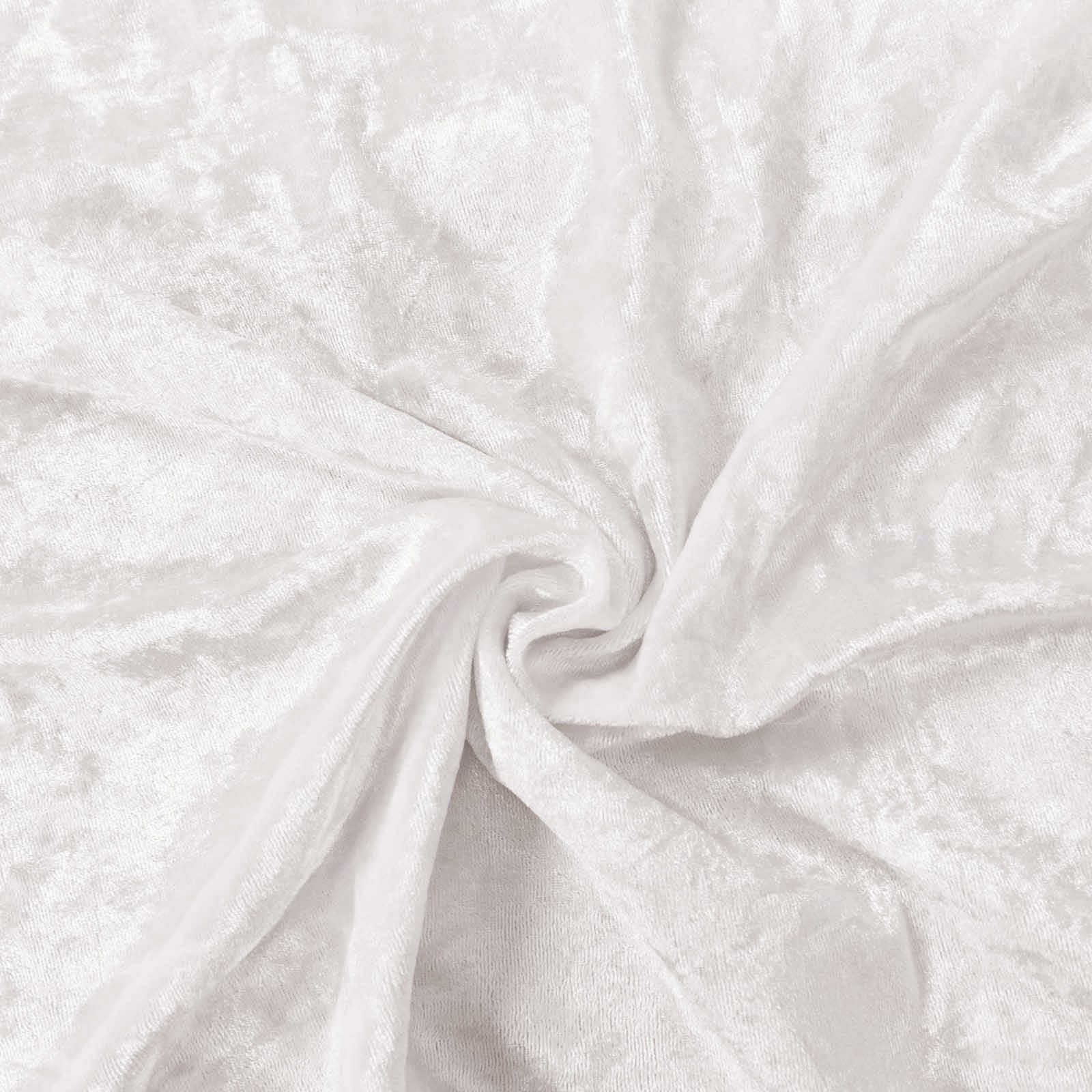 5 pcs 20x20 in Premium Crushed Velvet Dinner Table Napkins