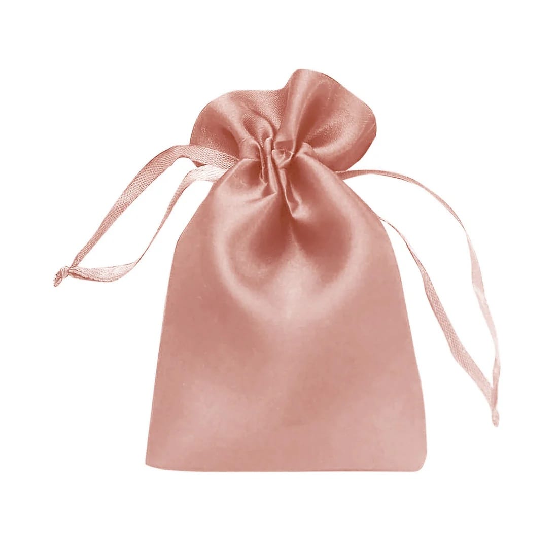 60 Favor Bags 3x4 in Satin Wedding Party Drawstring Pouch