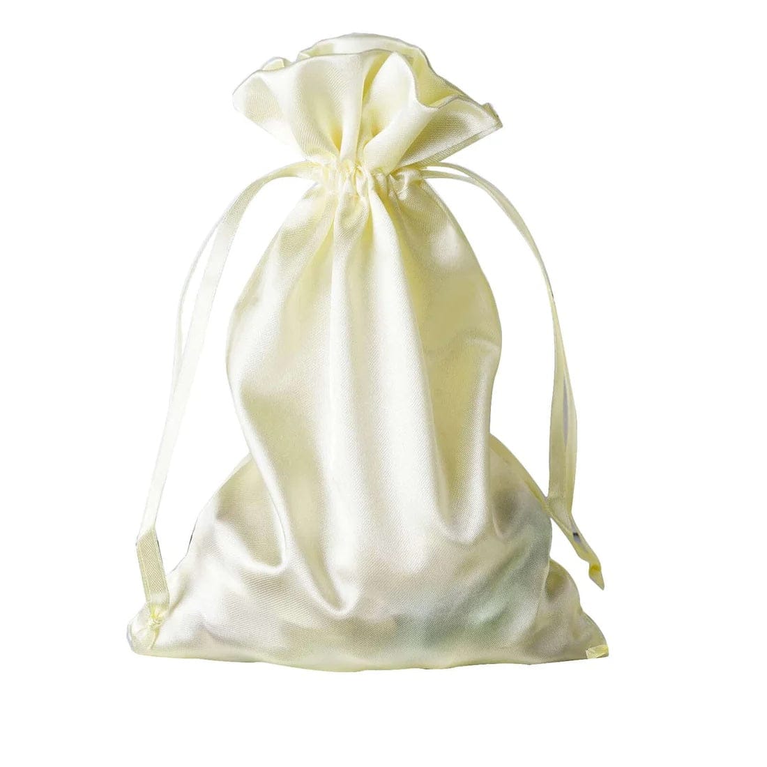 60 Favor Bags 6x9 in Satin Wedding Party Drawstring Pouch