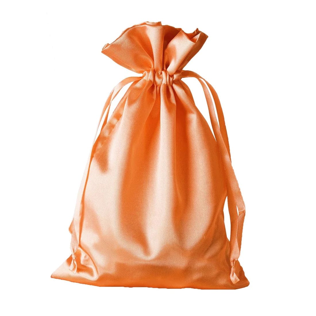 60 Favor Bags 6x9 in Satin Wedding Party Drawstring Pouch