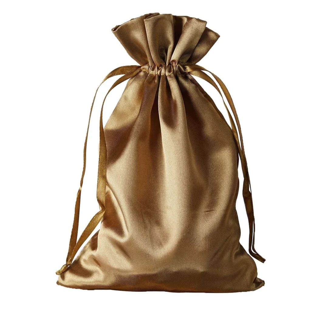60 Favor Bags 6x9 in Satin Wedding Party Drawstring Pouch