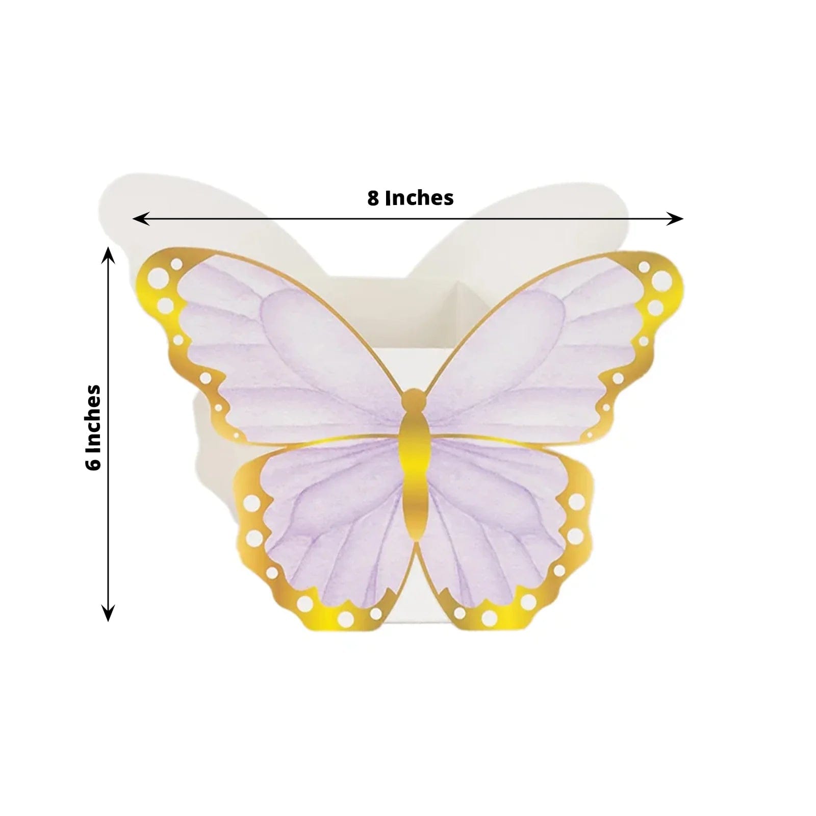 12 Assorted Paper Butterfly Party Gift Boxes