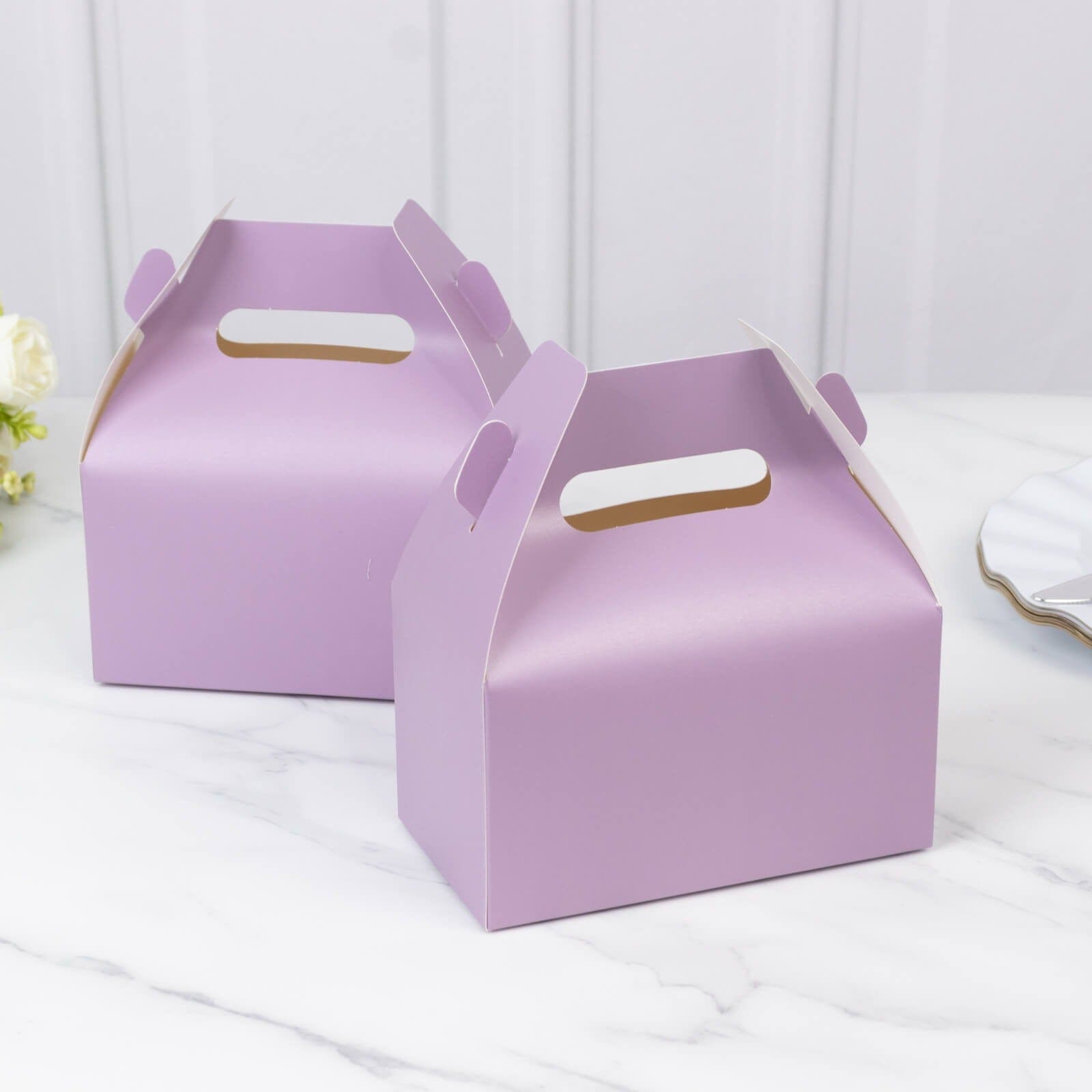 25 Tote Gift Boxes Party Treats Favor Holders