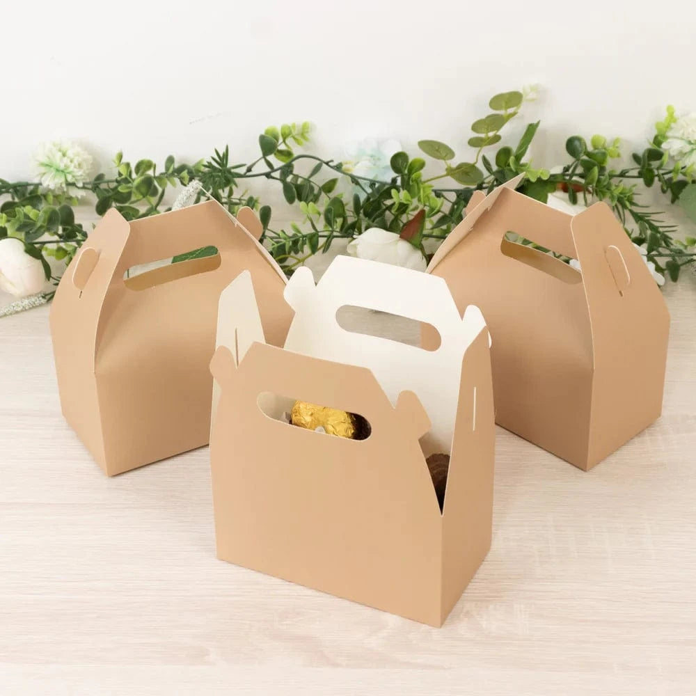 25 Tote Gift Boxes Party Treats Favor Holders