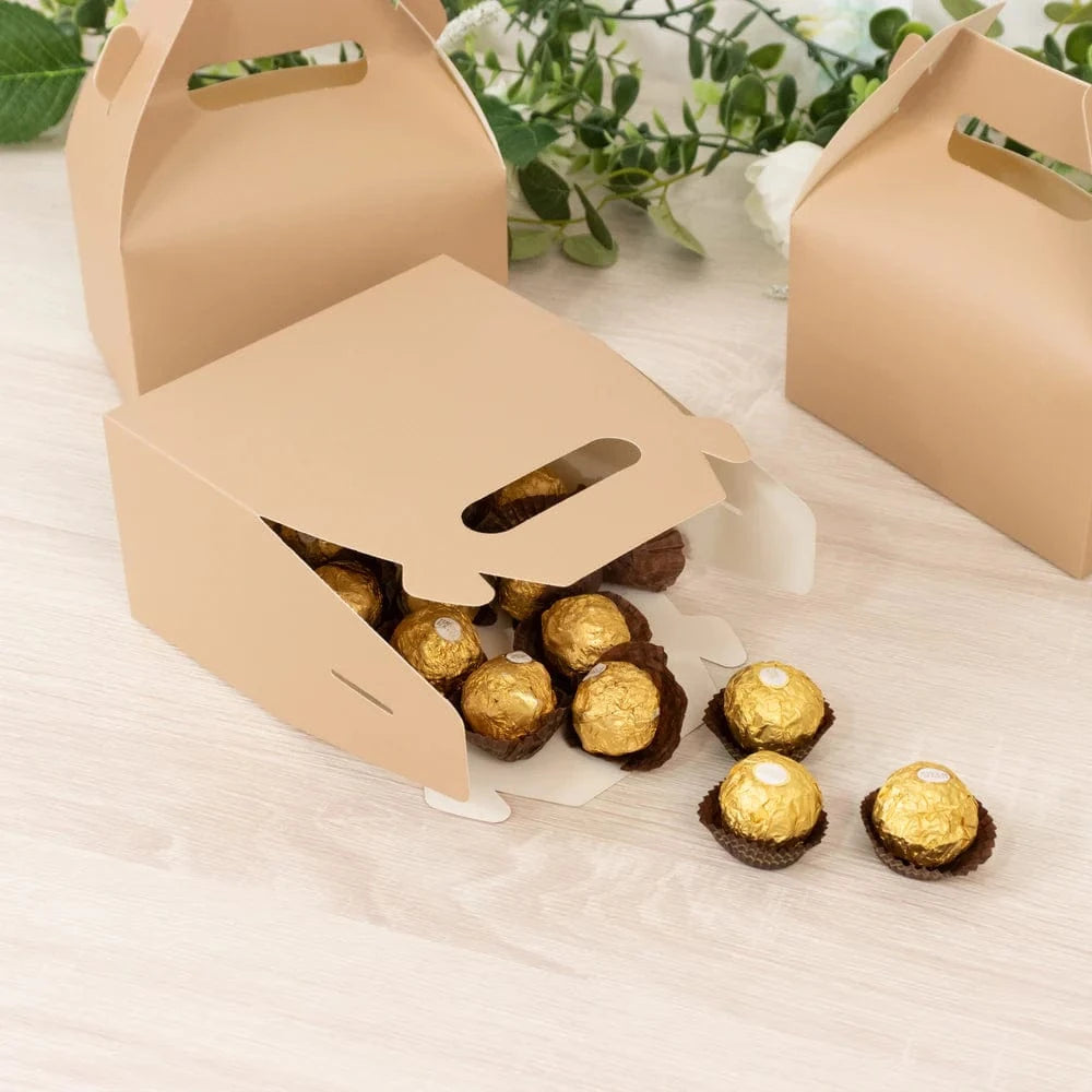 25 Tote Gift Boxes Party Treats Favor Holders
