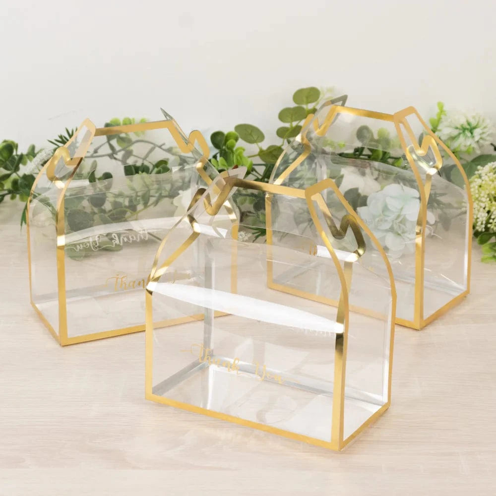 25 Tote Gift Boxes Party Treats Favor Holders