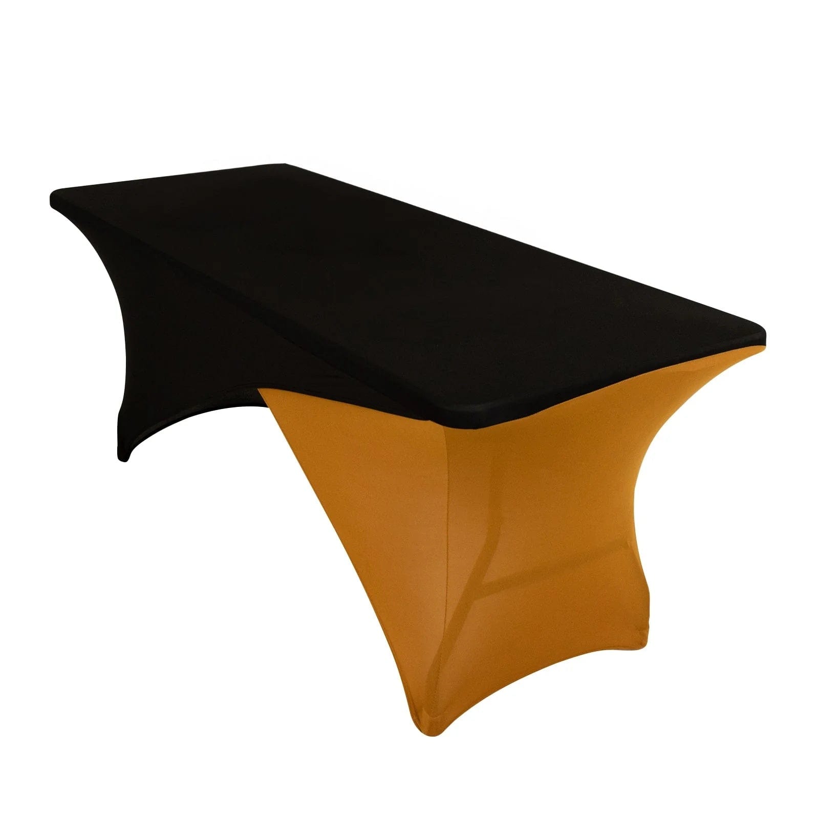 6 feet Cross Over Fitted Spandex Tablecloth Rectangular Table Cover