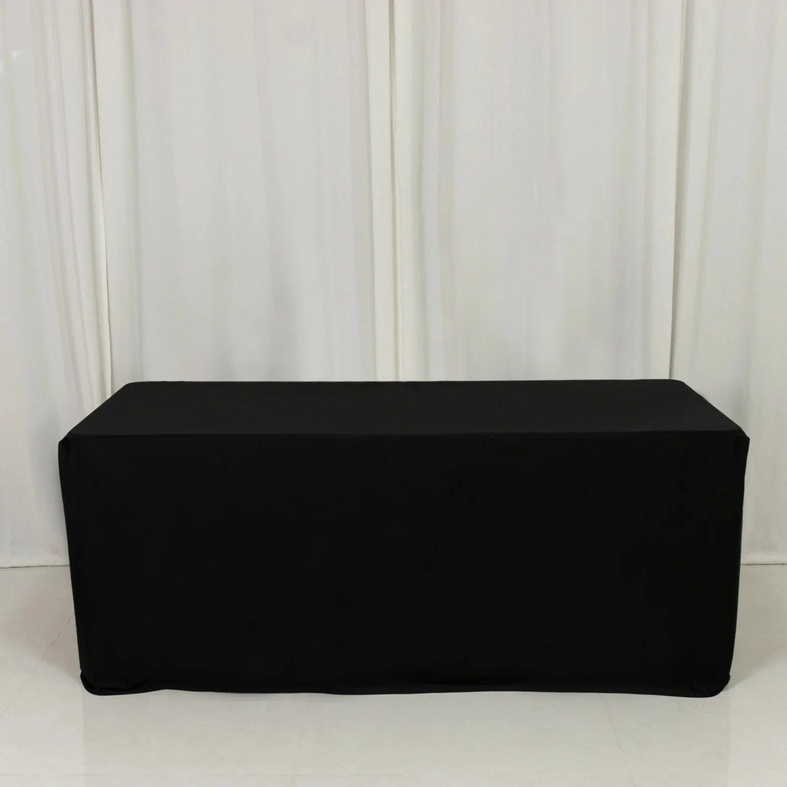 6 feet Fitted Scuba Polyester Rectangle Tablecloth